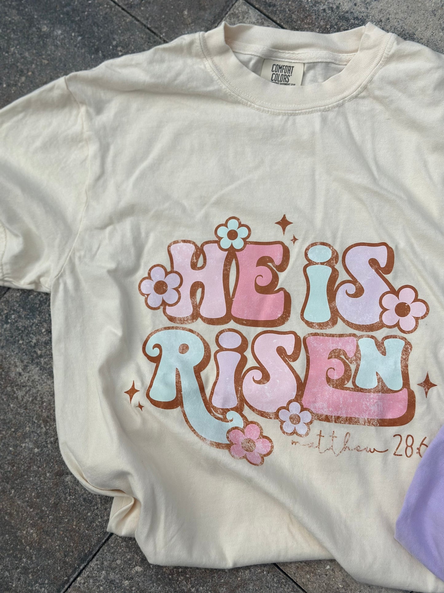 HE IS RISEN 🌼 Easter tee