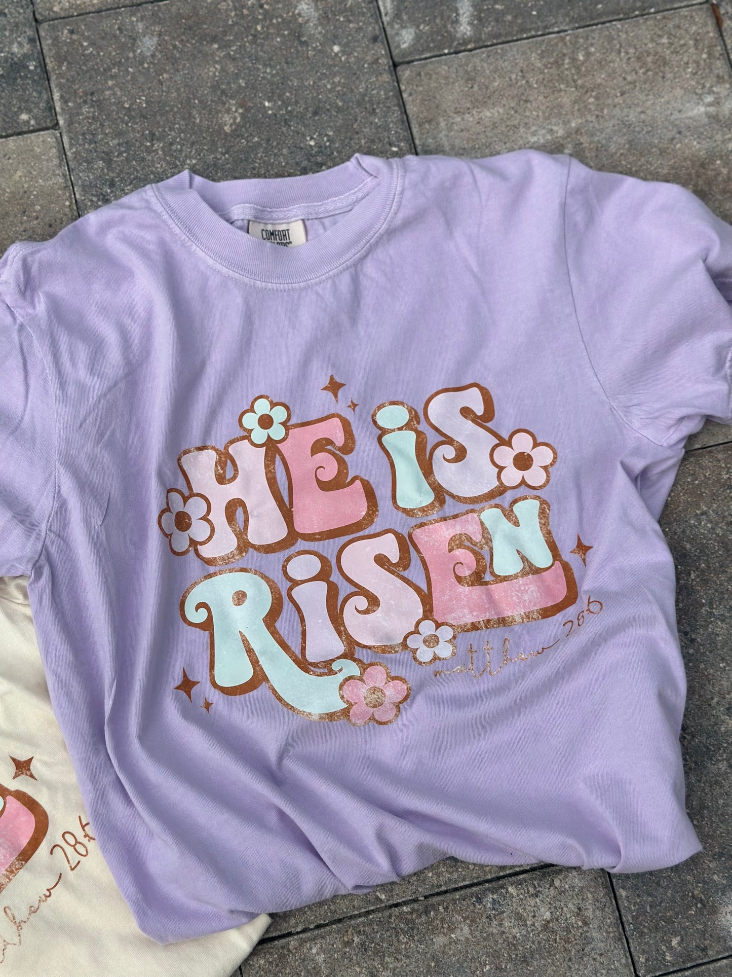 HE IS RISEN 🌼 Easter tee